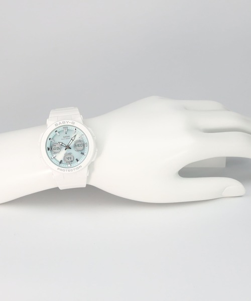 BABY-G(ベイビージー)の「Spring Package 2025 / BGA-2510SP-7AJR(アナログ腕時計・レディース・ホワイト×ブルー・FREE)」の14枚目の写真