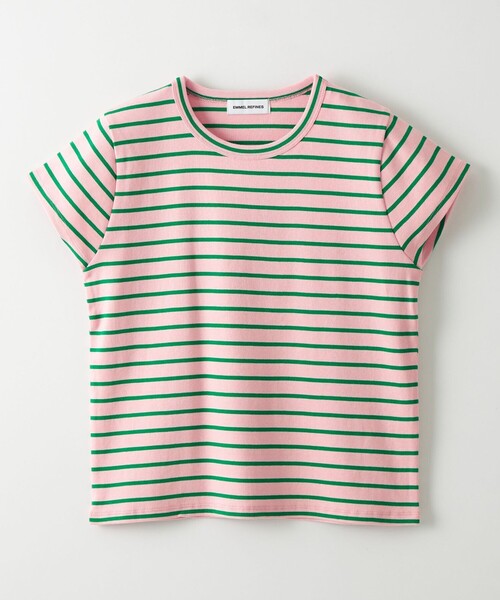 tシャツ 「EMMEL REFINES」EM フライス チビT レディース EMMEL REFINES tシャツ 「EMMEL REFINES」EM フライス チビT