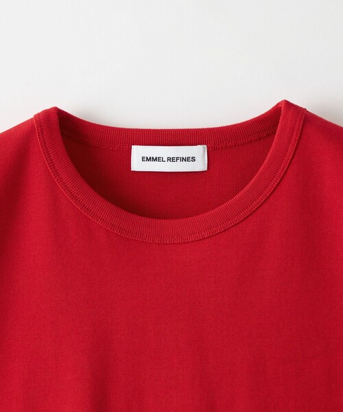 tシャツ 「EMMEL REFINES」EM フライス チビT レディース EMMEL REFINES tシャツ 「EMMEL REFINES」EM フライス チビT