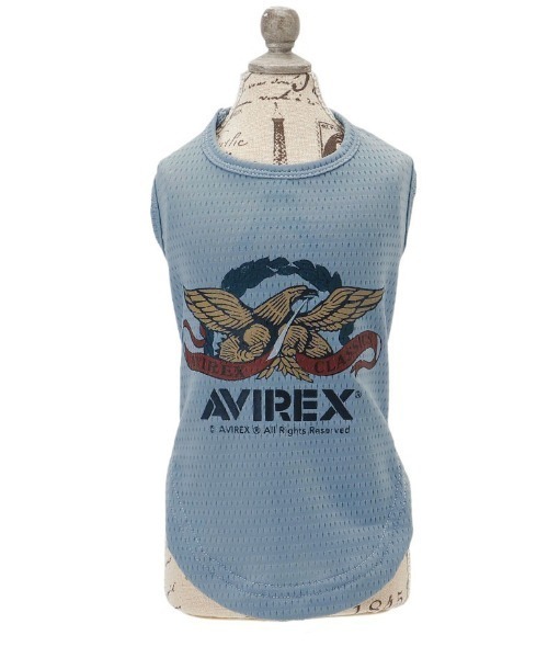 AVIREX（アヴィレックス）の「AVIREX/イーグルタンクトップ（ペットウェア・メンズ・ブルー/グレー・3M/3L/S/M/L/XS/3S/2L）」の14枚目の写真