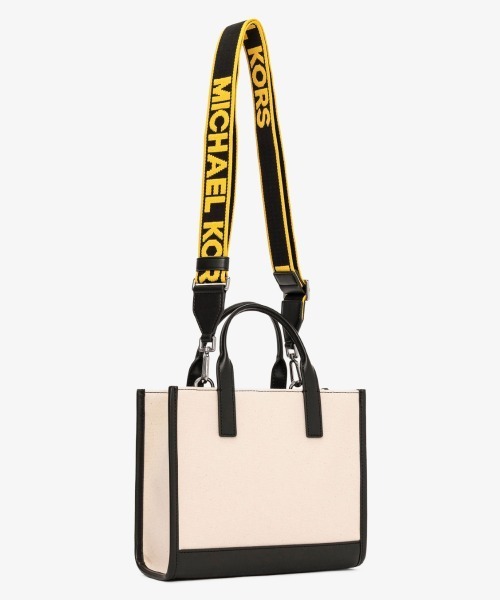 中古】MICHAEL KORS ショルダーミニバッグ ホワイト マイケル
