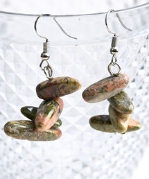 MARAI（マーライ）の「天然石ピアス 大人カジュアル（ピアス（両耳用））」