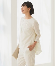 Rebloom | 【洗える/セレモニースーツ/セットアップ対応】バックプリーツトップス 単品(シャツ/ブラウス)