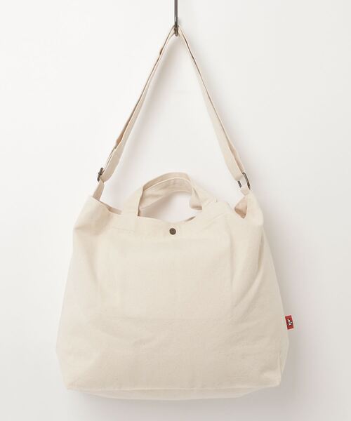 CHUMS(チャムス)の「【CHUMS】 Booby Canvas Shoulder ブービーキャンバスショルダー(ショルダーバッグ・メンズ・その他/ブラック×ホワイト/レッド・FREE)」の6枚目の写真