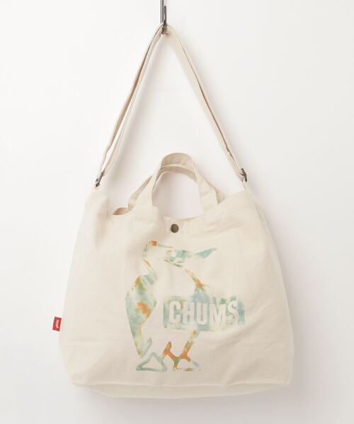 CHUMS(チャムス)の「【CHUMS】 Booby Canvas Shoulder ブービーキャンバスショルダー(ショルダーバッグ・メンズ・その他/ブラック×ホワイト/レッド・FREE)」の10枚目の写真