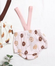 apres les cours | おやつ柄サスペンダー付きブルマ(その他ベビーウェア)
