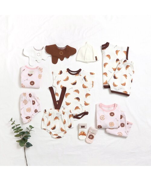 セール】おやつ柄サスペンダー付きブルマ（その他ベビーウェア