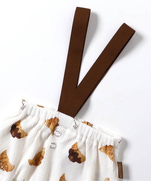 apres les cours（アプレレクール）の「おやつ柄サスペンダー付きブルマ（その他ベビーウェア・キッズ・アイボリー/ピンク・80）」の16枚目の写真