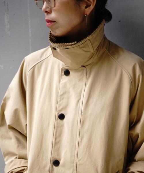 Barbour(バブアー)の「BARBOUR (バブアー) TRANSPORT/ピーチスキン コットン ショートレングスブルゾン(ブルゾン・レディース・その他10/ベージュ・38/36)」の3枚目の写真