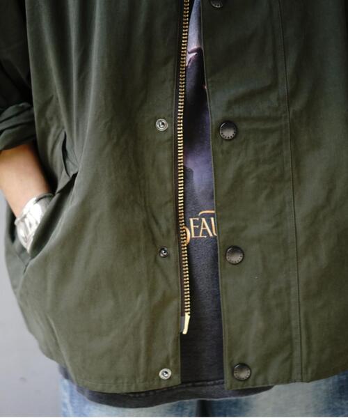 Barbour(バブアー)の「BARBOUR (バブアー) TRANSPORT/ピーチスキン コットン ショートレングスブルゾン(ブルゾン・レディース・その他10/ベージュ・38/36)」の22枚目の写真