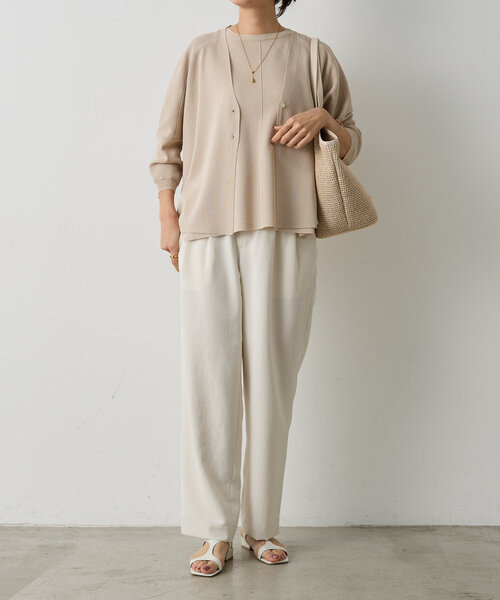 BEARDSLEY（ビアズリー）の「レザーカッティングサンダル（サンダル・レディース・ホワイト/ブラック・22.5cm/23cm/23.5cm/24cm/24.5cm）」の14枚目の写真