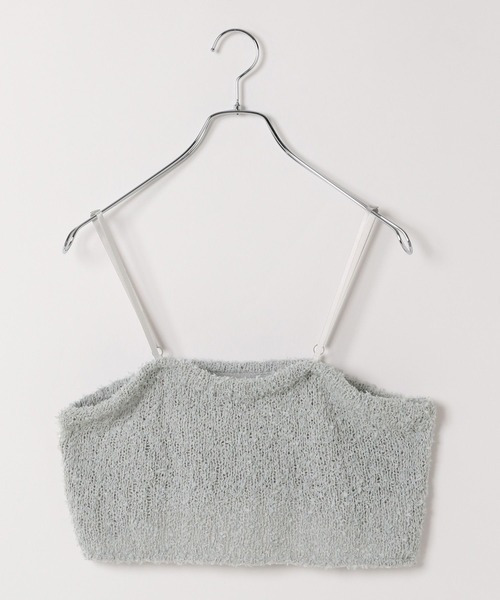 GLOBAL WORK（グローバルワーク）の「テープヤーンニットビスチェ/319691（キャミソール・キッズ・グレー/アイボリー・LARGE/MEDIUM）」の11枚目の写真