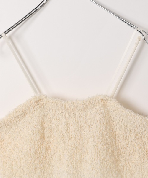 GLOBAL WORK（グローバルワーク）の「テープヤーンニットビスチェ/319691（キャミソール・キッズ・グレー/アイボリー・LARGE/MEDIUM）」の12枚目の写真