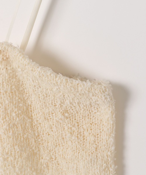 GLOBAL WORK（グローバルワーク）の「テープヤーンニットビスチェ/319691（キャミソール・キッズ・グレー/アイボリー・LARGE/MEDIUM）」の13枚目の写真