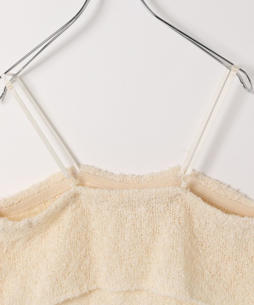 GLOBAL WORK（グローバルワーク）の「テープヤーンニットビスチェ/319691（キャミソール・キッズ・グレー/アイボリー・LARGE/MEDIUM）」の21枚目の写真