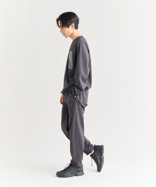NANGA(ナンガ)の「HYBRID FLEX L/S TOPS/ハイブリッドフレックスロングスリーブトップス(Tシャツ/カットソー・メンズ・グレー/ネイビー/ベージュ/ブラック・S/M/L/XL)」の11枚目の写真