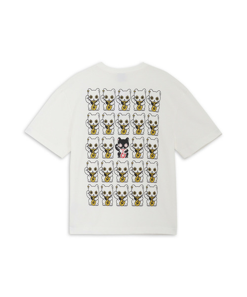 PUMA（プーマ）の「PUMA プーマ メンズ スーベニア マネキネコ 半袖 Tシャツ（Tシャツ/カットソー・メンズ・ホワイト/ブラック・LARGE/MEDIUM/X-LARGE/SMALL/X-SMALL/XX-LARGE）」の6枚目の写真