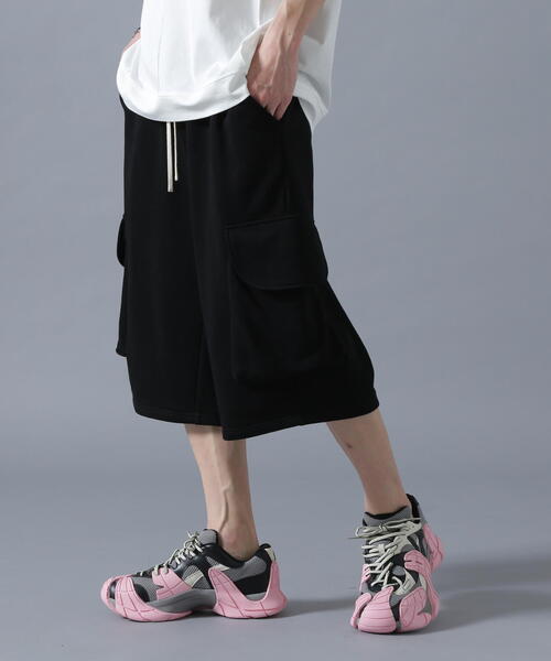 DANKE SCHON(ダンケシェーン)の「DankeSchon/ダンケシェーン/CHEMICALSWEAT CARGO SHORTS(その他パンツ・レディース・グレー/ブラック・L/M)」の18枚目の写真