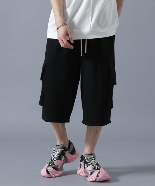 DANKE SCHON(ダンケシェーン)の「DankeSchon/ダンケシェーン/CHEMICALSWEAT CARGO SHORTS(その他パンツ・レディース・グレー/ブラック・L/M)」の19枚目の写真