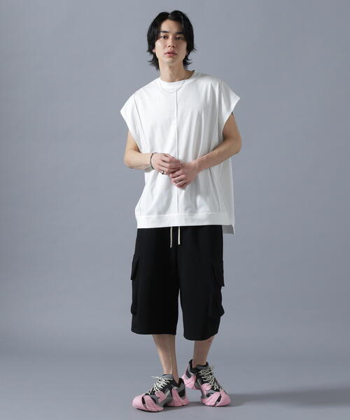 DANKE SCHON(ダンケシェーン)の「DankeSchon/ダンケシェーン/CHEMICALSWEAT CARGO SHORTS(その他パンツ・レディース・グレー/ブラック・L/M)」の20枚目の写真