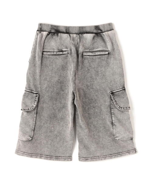 DANKE SCHON(ダンケシェーン)の「DankeSchon/ダンケシェーン/CHEMICALSWEAT CARGO SHORTS(その他パンツ・レディース・グレー/ブラック・L/M)」の7枚目の写真
