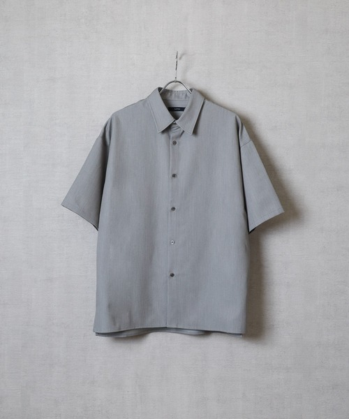 CLANE 半袖ブラウンシャツ ボリュームスリーブ CLANE 半袖ブラウンシャツ ボリュームスリーブ 楽天市場】【40