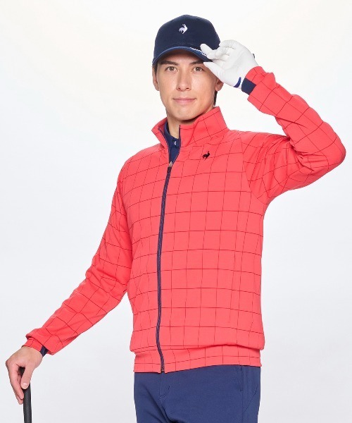 ウィンドウペン柄カットソー