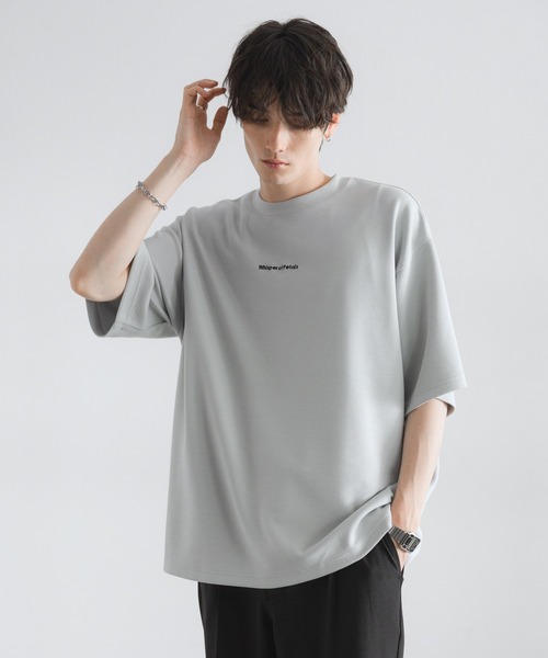 RAGEBLUE（レイジブルー）の「フラワーフォトプリント/オーバーサイズポンチTシャツ（Tシャツ/カットソー・メンズ・ブラック/ライトグレー/ホワイト/ライトブルー/ダークグリーン・SMALL/LARGE/MEDIUM）」の22枚目の写真