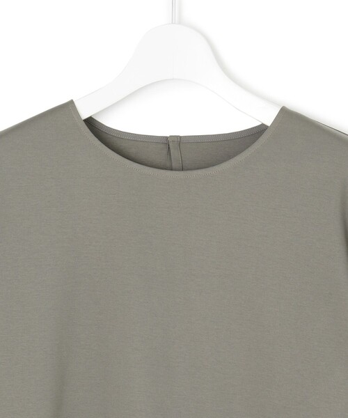 セール】【汗じみ防止/洗える】ギャザーディテール カットソー（T