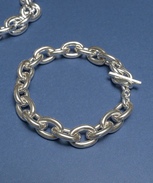 NARRATIVE PLATOON（ナラティブ プラトゥーン）の「NARRATIVEPLATOON:QUEEN CHAIN BRACELET MEN'S SV-925（ブレスレット・メンズ・シルバー・S/M）」の4枚目の写真