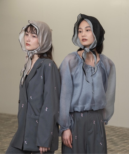 Aubade Season of Love - ワイヤー入りプランジ スカーフブラ Aubade ワイヤー入り三角ブラ Aubade Lovessence ブラジャー