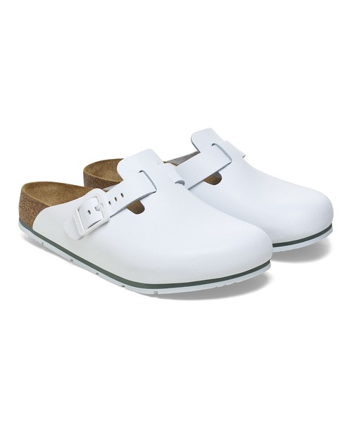 BIRKENSTOCK(ビルケンシュトック)の「【公式】ビルケンシュトック Boston PRO/ボストン PRO ナチュラルレザー(サンダル・メンズ・ホワイト・25cm【レギュラー幅】/26cm【レギュラー幅】/26.5cm【レギュラー幅】/27cm【レギュラー幅】/28cm【レギュラー幅】/28.5cm【レギュラー幅】)」の2枚目の写真
