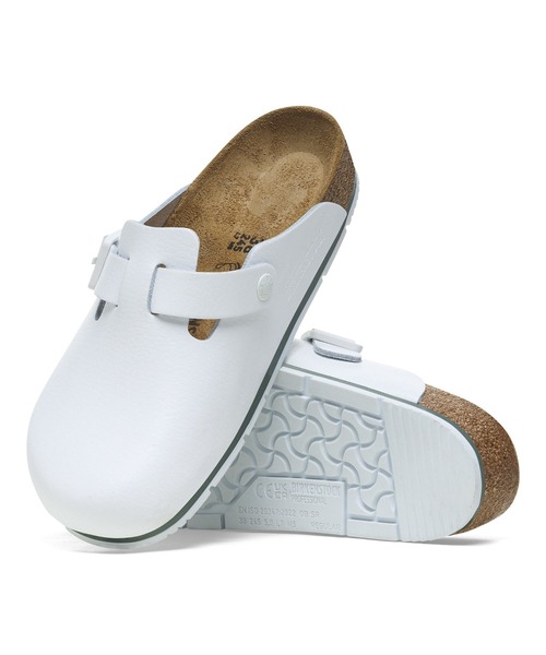 BIRKENSTOCK(ビルケンシュトック)の「【公式】ビルケンシュトック Boston PRO/ボストン PRO ナチュラルレザー(サンダル・メンズ・ホワイト・25cm【レギュラー幅】/26cm【レギュラー幅】/26.5cm【レギュラー幅】/27cm【レギュラー幅】/28cm【レギュラー幅】/28.5cm【レギュラー幅】)」の3枚目の写真