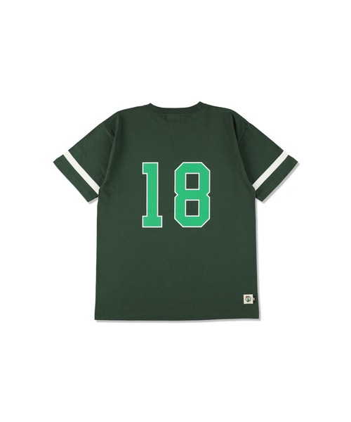 NBA（エヌビーエー）の「NBA BOSTON x WDS Football Tee（Tシャツ/カットソー・メンズ・グリーン/ブラック・XL/S/M/L）」の8枚目の写真