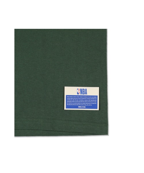 NBA（エヌビーエー）の「NBA BOSTON x WDS Football Tee（Tシャツ/カットソー・メンズ・グリーン/ブラック・XL/S/M/L）」の5枚目の写真
