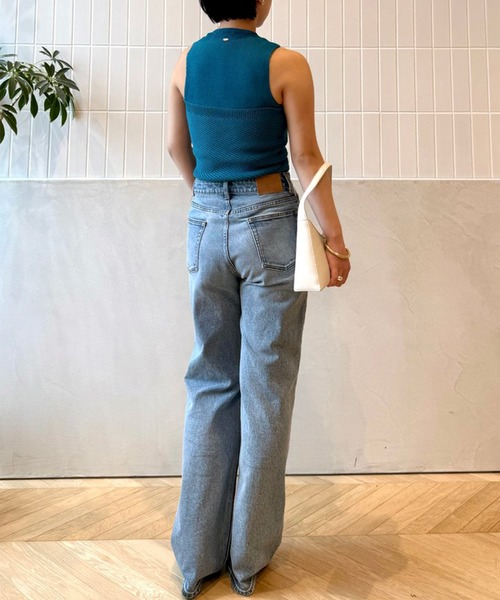 【アニュアンス】リラックスニットトップス&ビスチェ セール】リラックスニットビスチェ（その他トップス）｜anuans（ア