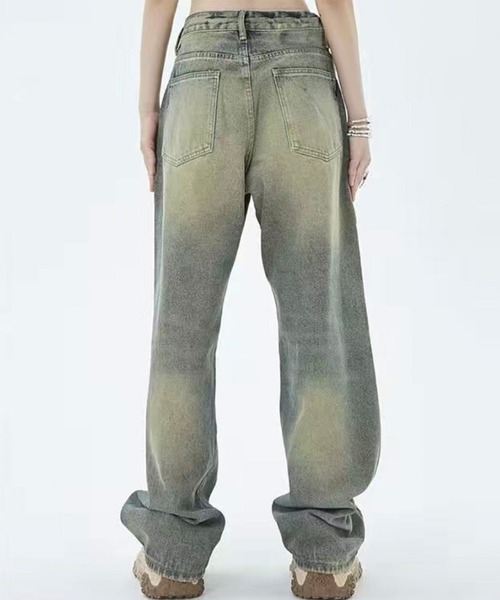 WESTSEA(ウエストシー)の「ヴィンテージライク ダメージデニムパンツ(デニムパンツ・メンズ・ブルー・M/L/XL)」の8枚目の写真