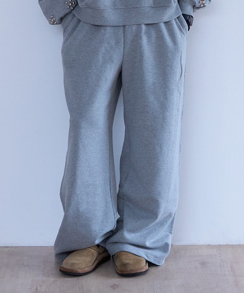DISCOVERED（ディスカバード）の「DISCOVERED RAMPONI SWEAT PANTS（その他パンツ・メンズ・グレー/ブラック・1/3）」の2枚目の写真