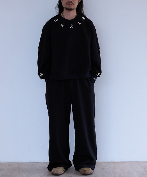 DISCOVERED（ディスカバード）の「DISCOVERED RAMPONI SWEAT PANTS（その他パンツ・メンズ・グレー/ブラック・1/3）」の6枚目の写真