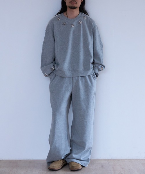 DISCOVERED（ディスカバード）の「DISCOVERED RAMPONI SWEAT PANTS（その他パンツ・メンズ・グレー/ブラック・1/3）」の7枚目の写真