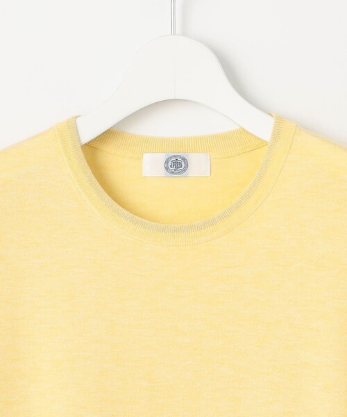 J.PRESS（ジェイプレス）の「【WEB限定カラーあり・洗える】Vis/Peスパーク ラメ ニット（ニット/セーター・レディース・イエロー系/ライトグレー系/ダークブラウン系/ブラウン系/アイボリー系・MEDIUM/LARGE）」の21枚目の写真