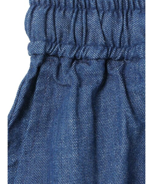 MidiUmi（ミディウミ）の「MidiUmi ウエストイージーサーカスパンツ（その他パンツ・レディース・インディゴブルー/キナリ/ブルー・FREE）」の6枚目の写真