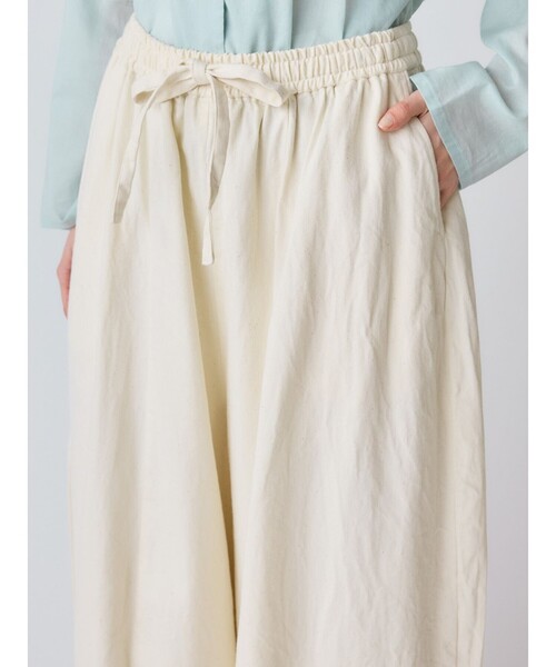 MidiUmi（ミディウミ）の「MidiUmi ウエストイージーサーカスパンツ（その他パンツ・レディース・インディゴブルー/キナリ/ブルー・FREE）」の15枚目の写真