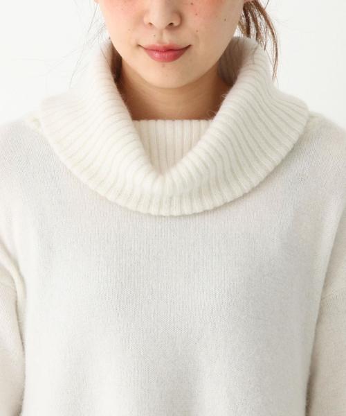 Another Edition(アナザーエディション)の「★★オフタートルチュニックワンピース/ AEBC W/NオフタートルチュニックOP◆(ワンピース・レディース・オフホワイト/グレー/ライトブルー/ブラック・フリー)」の7枚目の写真