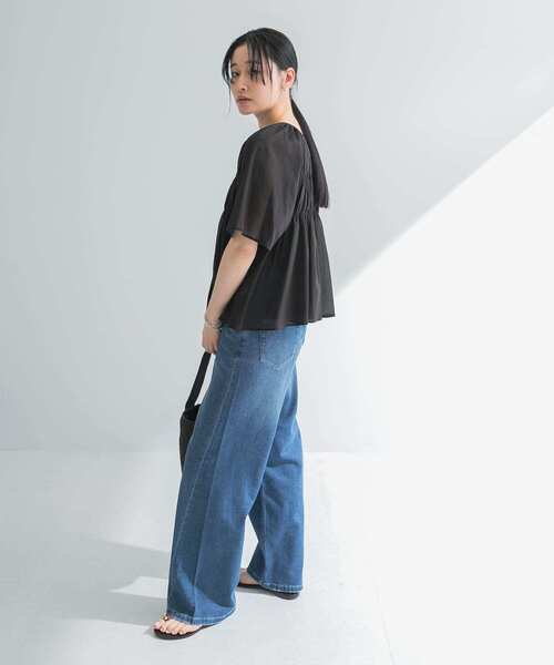 URBAN RESEARCH / アーバンリサーチ コットンボイルシャーリングブラウス セール】コットンボイルシャーリングブラウス（シャツ/ブラウス