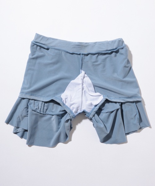 THE TOE フリル水着 セパレート M フリル タンキニ 水着 ブラトップ ショーツ セット レディース