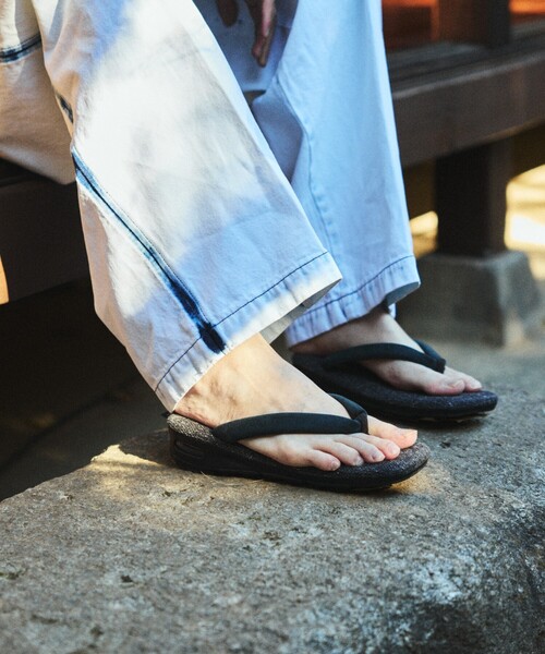 goyemon（ゴエモン）の「goyemon × Firsthand/ゴエモン FHSP UNDA 25SS / 雲駄 / ウンダ / サンダル（サンダル・メンズ・ブラック・SMALL/MEDIUM/LARGE/X-LARGE）」の6枚目の写真