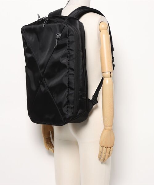 Samsonite Red(サムソナイトレッド)の「【SAMSONITE RED/サムソナイトレッド】 SAC'S BAR別注 バイアスジャック4D 2 ROOM BUSINESS PACK(バックパック/リュック・メンズ・ブラック・FREE)」の2枚目の写真