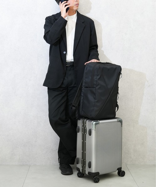 Samsonite Red(サムソナイトレッド)の「【SAMSONITE RED/サムソナイトレッド】 SAC'S BAR別注 バイアスジャック4D 2 ROOM BUSINESS PACK(バックパック/リュック・メンズ・ブラック・FREE)」の4枚目の写真