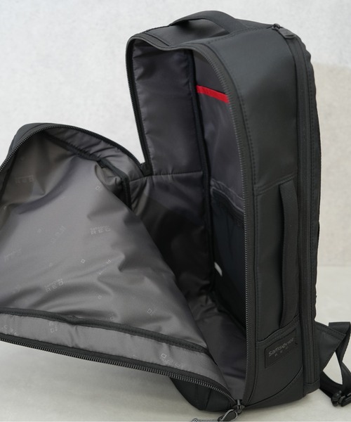 Samsonite Red(サムソナイトレッド)の「【SAMSONITE RED/サムソナイトレッド】 SAC'S BAR別注 バイアスジャック4D 2 ROOM BUSINESS PACK(バックパック/リュック・メンズ・ブラック・FREE)」の16枚目の写真